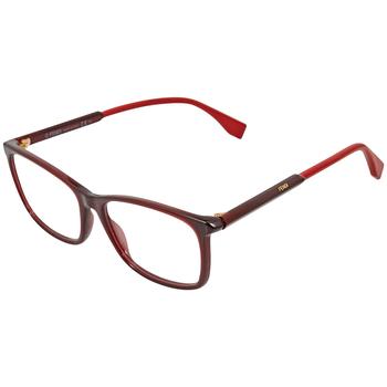 推荐Fendi Demo Rectangular Ladies Eyeglasses FF 0448 0LHF 55商品
