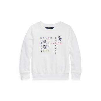 商品Ralph Lauren | Little Girls and Toddler Girls Crossword Graphic Sweatshirt,商家Macy's,价格¥231图片