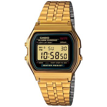 Men's Digital Vintage Gold-Tone Stainless Steel Bracelet Watch 39x39mm A159WGEA-1MV product img