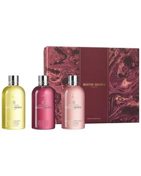 Molton Brown | Women's 3 x 10oz Floral & Spicy Body Care Gift Set,商家Premium Outlets,价格¥516