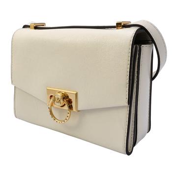 michael kors hendrix, Michael Kors | Hendrix Extra-small Leather Crossbody Bag - Optic White商品图片 7.3折