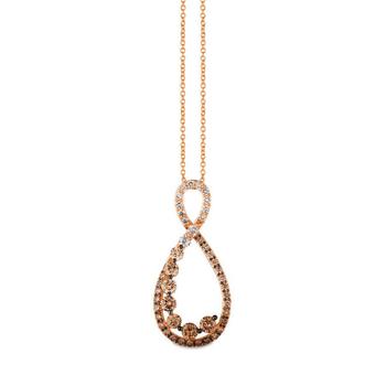 商品Le Vian | Ladies Chocolate Ombre  Necklaces set in 14K Strawberry Gold,商家Jomashop,价格¥5959图片