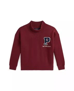 Ralph Lauren | Toddler And Little Girls Fleece Letterman Sweatshirt,商家Macy's,价格¥350