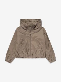 Moncler | Moncler Enfant Girls Prague Jacket in Brown,商家Childsplay Clothing,价格¥3021