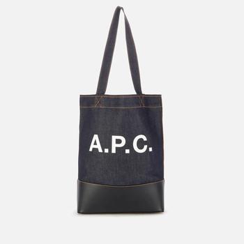 apc上海, A.P.C. | A.P.C. Women's Axelle Tote Bag - Dark Navy商品图片 额外6.5折, 额外六五折
