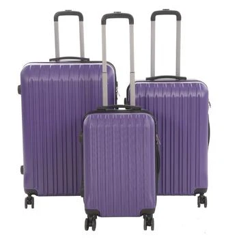 推荐Nicci 3 piece Luggage Set Grove Collection商品