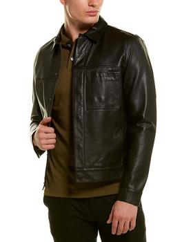 商品Theory Jamie Leather Jacket图片