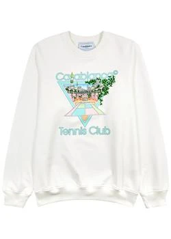 推荐Tennis Club printed cotton sweatshirt商品