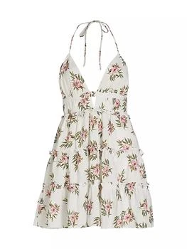CAMI NYC | Doris Linen Mini Dress,商家Saks Fifth Avenue,价格¥721