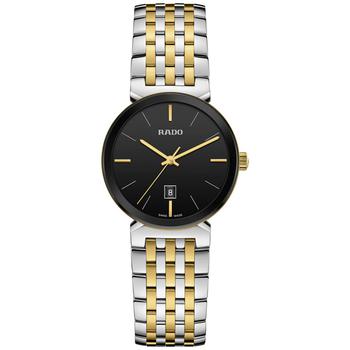 雷达男表, Rado | Florence Men's Black Stainless Steel Bracelet Watch 30mm商品图片 