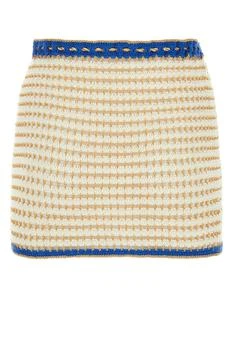 推荐Multicolor crochet Sabrina miniskirt商品