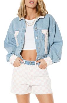 juicy couture价格, Juicy Couture | Signature Trucker Jacket商品图片 4折