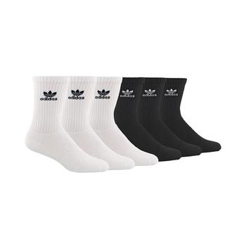 Adidas | Men's 6-Pk. Crew Socks商品图片,独家减免邮费
