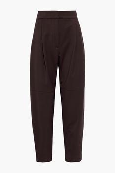 Brunello Cucinelli | Cropped wool-blend twill tapered pants商品图片,2.9折