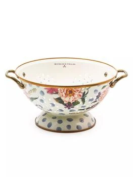 MacKenzie-Childs | Wildflowers Enamel Large Colander,商家Saks Fifth Avenue,价格¥893
