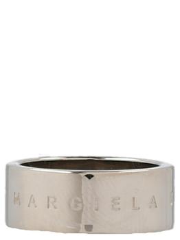 商品MM6 | MM6 Maison Margiel Minimal Logo Engraved Ring,商家Cettire,价格¥925图片