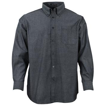 River's End | Yarn Dye Chambray Long Sleeve Button Up Shirt商品图片,2.4折