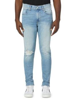 Hudson | Zack Stained Skinny Jeans商品图片,2.5折
