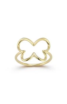 Ember Fine Jewelry | 14K Gold Butterfly Ring,商家Nordstrom Rack,价格¥2250