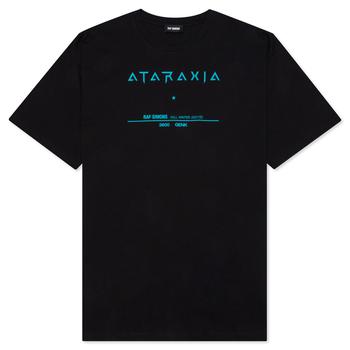 推荐Raf Simons Big Fit T-Shirt Tour Ataraxia - Black商品