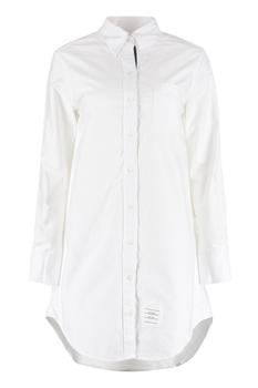 thom browne衬衫, Thom Browne | Thom Browne Button-Down Shirt Dress商品图片 9.1折
