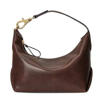 推荐Waxed Leather Small Kassie Shoulder Bag商品
