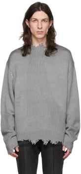 推荐Grey Acrylic Sweater商品