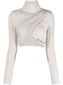 Calvin Klein | Calvin Klein Jeans Sweaters White商品图片,7.4折