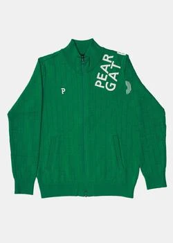 推荐PEARLY GATES Green PG Logo Knit Full Zip-up Knit Jacket商品