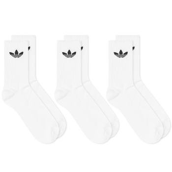 推荐Adidas Trefoil Crew Sock - 3 Pack商品