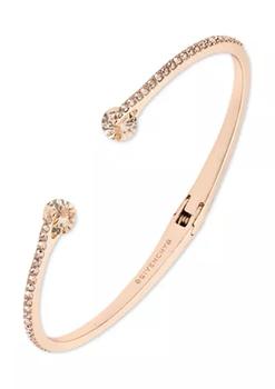 纪梵希手链, Givenchy | Gold Tone Silk Pavé Cuff Bracelet商品图片 