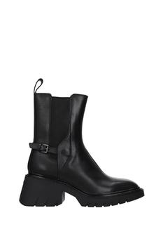 推荐Ankle boots oxfard Leather Black商品