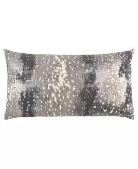 Rizzy Home | Abstract Design Polyester Filled Decorative Pillow, 14" x 26",商家Macy's,价格¥314