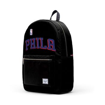 Herschel Supply是什么牌子, Herschel Supply | Supply Co. Black Philadelphia 76ers Satin Settlement Backpack商品图片 7.4折