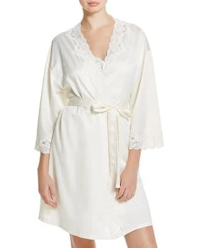 Ralph Lauren | Ralph Lauren Signature Collection Satin Wrap Robe,商家Bloomingdale's,价格¥456