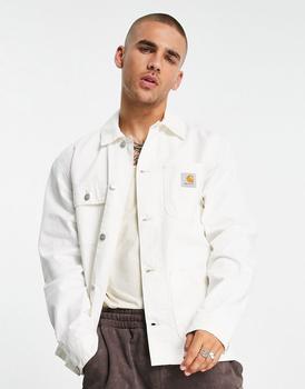 推荐Carhartt WIP michigan summer jacket in off white商品