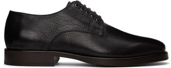Black Vegetable-Tanned Leather Derbys product img