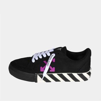 推荐Off-White Black/Purple Vulc Sneakers Sneaker EU 39商品