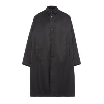 Prada | 【预售3-7天】PRADA/普拉达 21年秋冬 Re-Nylon系列 男士黑色再生尼龙大衣SGB891_1WQ8_F0002_S_212商品图片,8折, 包邮包税