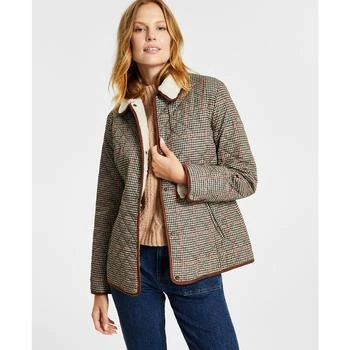 拉夫劳伦女款轻质绗缝夹克,价格$77.90