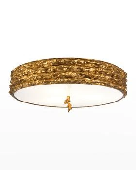 Lucas + McKearn | Trellis 4-Light Flush Mount Ceiling Light,商家Neiman Marcus,价格¥3165