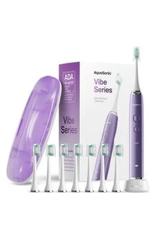 AquaSonic | VIBE Series Satin Violet UltraSonic Whitening Toothbrush wiht 8 DuPont Brush Heads & Travel Case,商家Nordstrom Rack,价格¥300