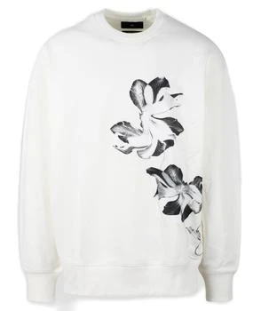 Y-3 | Y-3 Floral Printed Crewneck Sweatshirt 6.2折起, 独家减免邮费