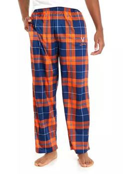 商品College Concepts | Men's NCAA Virginia Cavaliers Silky Fleece Pajama Pants,商家Belk,价格¥368图片
