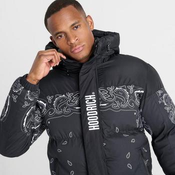 即日発送 Hoodrich Motif フーディ ロゴ カジュアル ブラック Motif Hoodie - Black/White/Grey