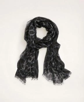 Brooks Brothers | Cashmere Blend Leopard Print Scarf 3.9折