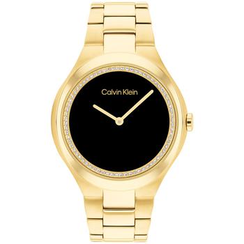 Calvin Klein | Women's 2H Quartz Gold-Tone Stainless Steel Bracelet Watch 36mm商品图片,