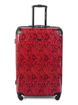 Pippa 28-Inch Snakeskin-Print Suitcase,价格$129.99