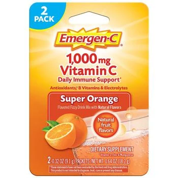 Emergen-C | Vitamin C Powder Super Orange,商家Walgreens,价格¥12.10