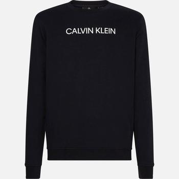 ck卫衣是什么牌子, Calvin Klein | Calvin Klein Performance Men's Crew Sweatshirt - CK Black商品图片 4折